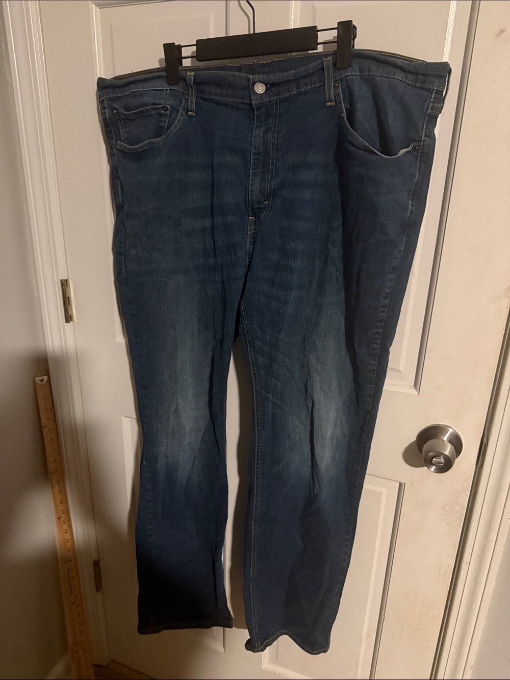 Levi's Men's Blue Bootcut Denim Jeans